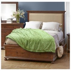 Плед Buenas noches TF F072 2224 Искусственный мех 220 х 240 см, зеленый