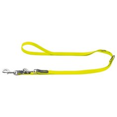 Перестежка для собак HUNTER Convenience neon yellow 2 м 20 мм