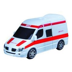 Трансформер Пламенный мотор Скорая помощь 870414 белый/красный