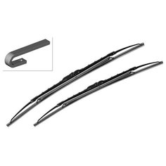 Щетка стеклоочистителя каркасная Bosch Twin Spoiler 046S 680 мм / 680 мм, 2 шт.
