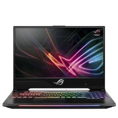 Ноутбук ASUS ROG HERO II Edition GL504GM-BN337T (Intel Core i7 8750H 2200 MHz/15.6"/1920x1080/8GB/1256GB HDD+SSD/DVD нет/NVIDIA GeForce GTX 1060/Wi-Fi/Bluetooth/Windows 10 Home) 90NR00K2-M07330 черный