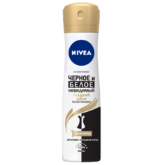 Nivea антиперспирант, спрей, Черное и Белое Невидимый Гладкий шелк, 150 мл