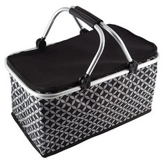 ECOS Термосумка складная с алюминиевым каркасом CB-7046 серый 30 л