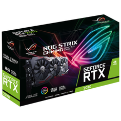 Видеокарта ASUS ROG GeForce RTX 2070 1410MHz PCI-E 3.0 8192MB 14000MHz 256 bit 2xDisplayPort 2xHDMI HDCP STRIX GAMING Retail