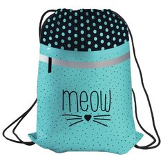 Berlingo Мешок для обуви Meow (MS09323) голубой