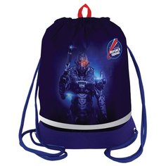 Berlingo Мешок для обуви Transformer (MS09428) синий