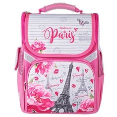 ArtSpace ранец Junior Paris, розовый/серый