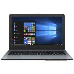Ноутбук ASUS VivoBook 15 X540MB-DM047T (Intel Pentium N5000 1100MHz/15.6"/1920x1080/4GB/256GB SSD/DVD нет/NVIDIA GeForce MX110 2GB/Wi-Fi/Bluetooth/Windows 10 Home) 90NB0IQ3-M02150 серебристый