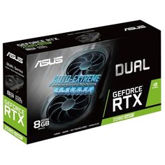 Видеокарта ASUS DUAL GeForce RTX 2080 SUPER 1815MHz PCI-E 3.0 8192MB 15500MHz 256 bit 3xDisplayPort HDMI HDCP EVO V2 Retail