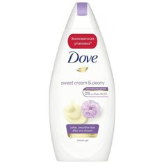 Крем-гель для душа Dove Сливочная ваниль и пион, 500 мл