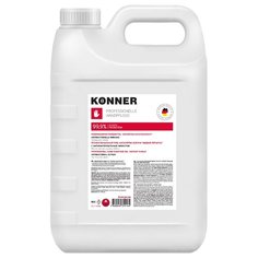 Профессиональный гель-антисептик для рук KONNER "Жидкие перчатки" от микробов и вирусов 5000 мл