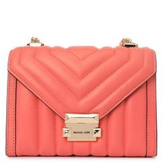 Сумка MICHAEL KORS 30F8GXIL1T светло-оранжевый