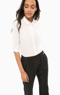 Белая блуза с длинными рукавами Guess
