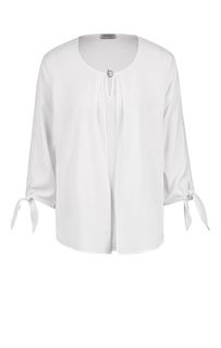 Белая блуза с длинными рукавами Gerry Weber