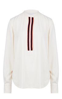 Блуза с контрастной нашивкой Calvin Klein