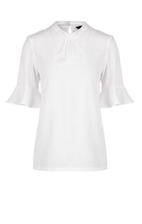 Белая блуза с короткими рукавами Vero Moda