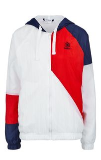 Ветровка на молнии с принтом на спине Reebok Classic