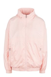 Легкая розовая куртка со скрытым капюшоном Calvin Klein Jeans