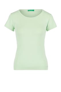Джемпер из хлопка с короткими рукавами United Colors of Benetton