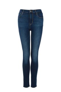 Синие джинсы скинни с высокой талией 721 High-Rise Skinny Levis®