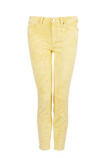 Укороченные желтые джинсы скинни Nela Tom Tailor Denim