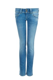 Синие джинсы с легкими заломами Venus Pepe Jeans