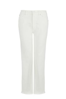 Белые укороченные джинсы клеш The Laight Cropped Flare Polo Ralph Lauren