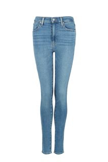 Синие джинсы скинни с высокой талией Mile High Super Skinny Levis®