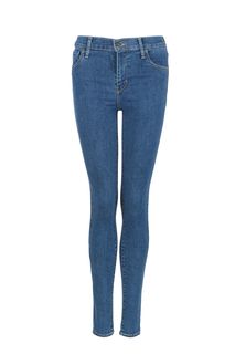 Синие джинсы скинни с высокой талией 720 High-Rise Super Skinny Levis®