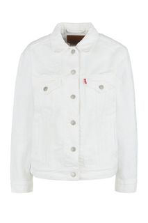 Белая джинсовая куртка с цветочной вышивкой Levis®