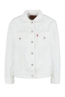 Белая джинсовая куртка с цветочной вышивкой Levis®