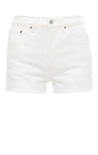 Белые шорты с высокой посадкой 501® Levis®