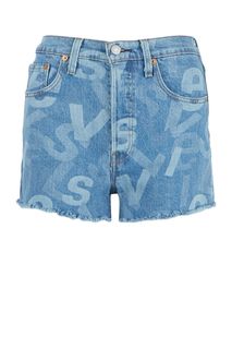 Короткие джинсовые шорты с высокой талией 501® Levis®