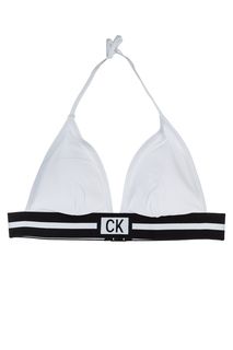 Купальный топ с контрастной отделкой Calvin Klein