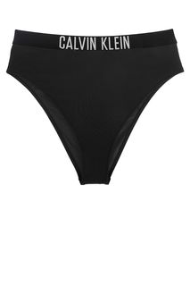 Черные плавки с высокой посадкой Calvin Klein