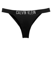 Черные плавки с широкой резинкой Calvin Klein