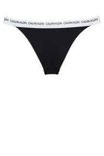 Черные плавки с логотипом бренда Calvin Klein