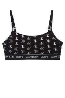 Бюстгальтер с монограммой бренда Calvin Klein