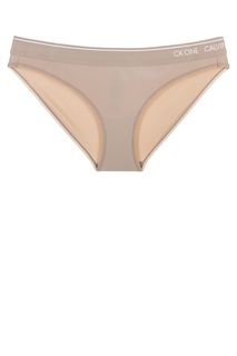 Бежевые трусы-слипы из микрофибры Calvin Klein