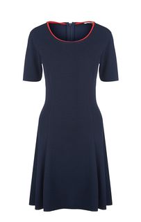 Приталенное платье синего цвета Tommy Jeans