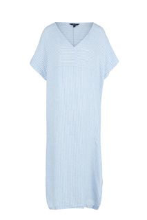 Льняное платье свободного кроя Gant