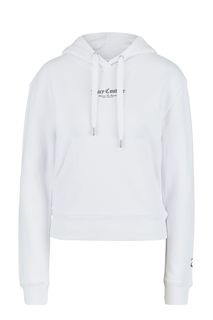Белая хлопковая толстовка с капюшоном Juicy by Juicy Couture
