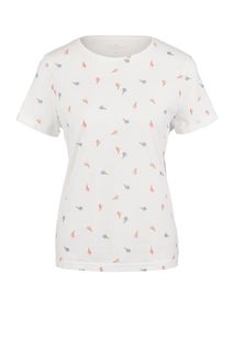 Хлопковая футболка с короткими рукавами Tom Tailor