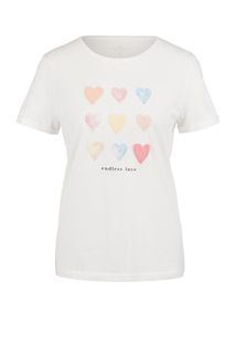 Хлопковая футболка с короткими рукавами Tom Tailor