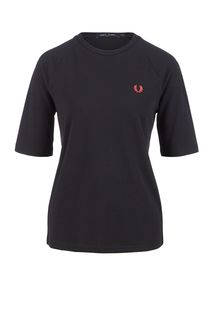 Однотонная футболка с короткими рукавами Fred Perry