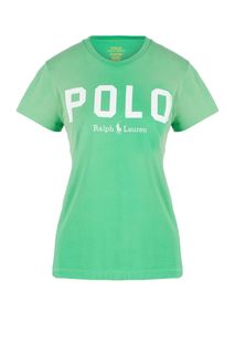 Хлопковая футболка с короткими рукавами Polo Ralph Lauren