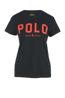 Хлопковая футболка с короткими рукавами Polo Ralph Lauren