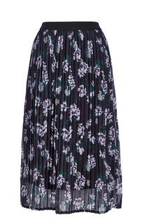 Расклешенная юбка с цветочным принтом B.Young