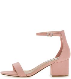 Босоножки из нубука на низком каблуке Steve Madden