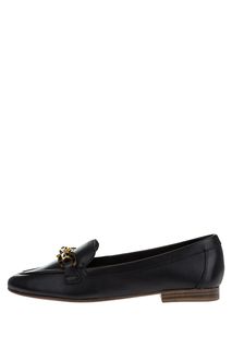 Черные лоферы из натуральной кожи Aldo